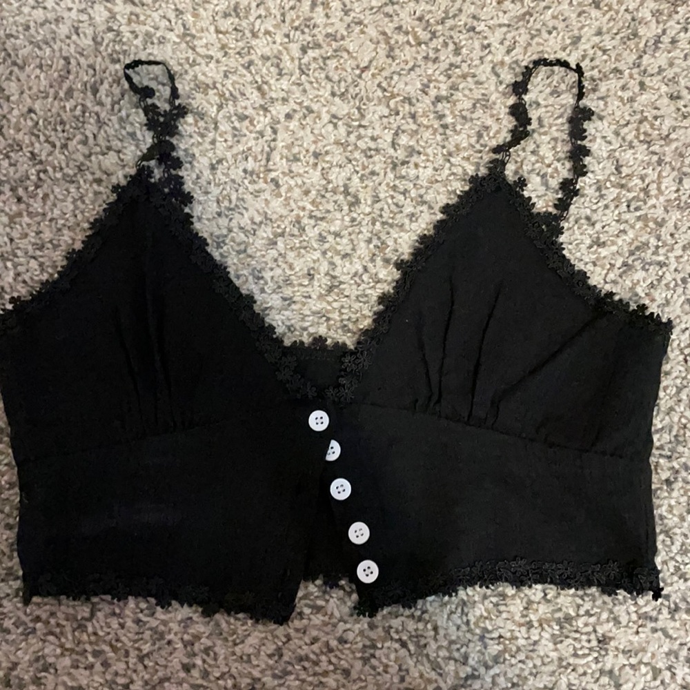 Crop top tank top